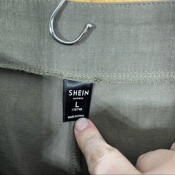 SHEIN, Skort, Olive Green, Size Large. Excellent condition! - Picture 4 of 8